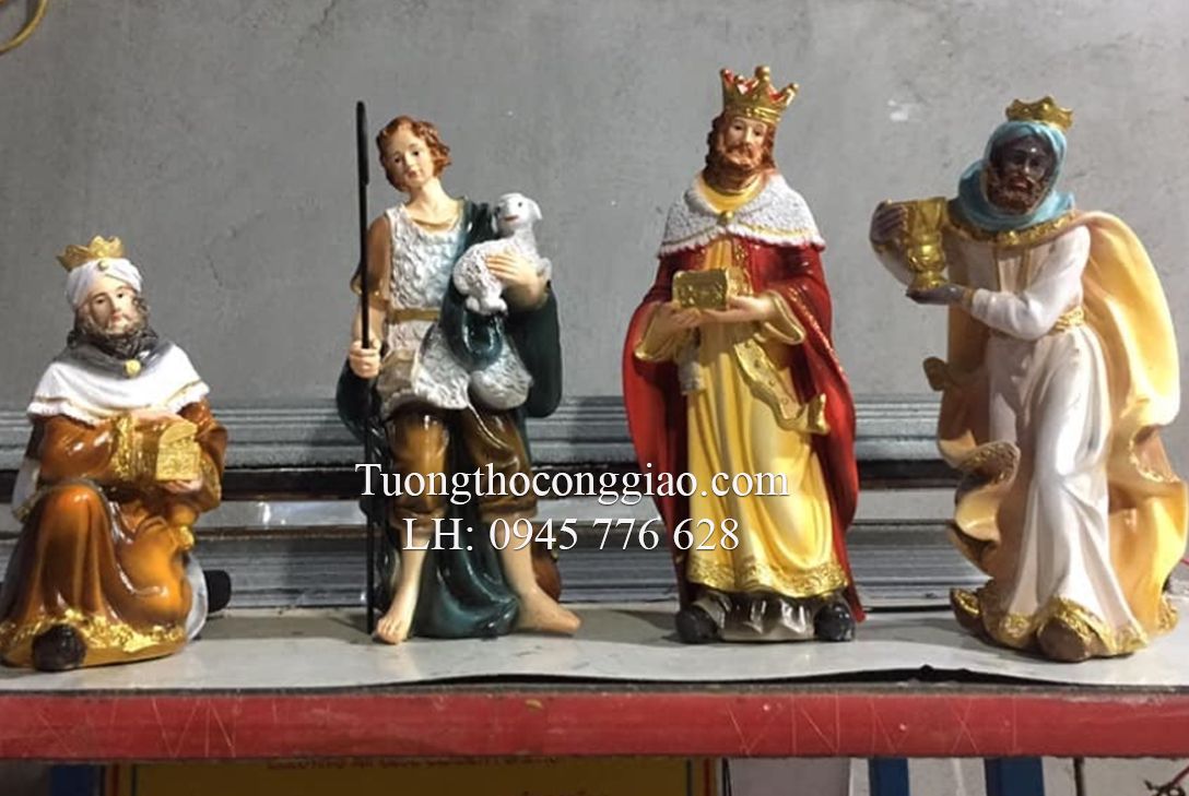 Tượng Chúa Giáng Sinh: Mục Đồng và Ba Vua