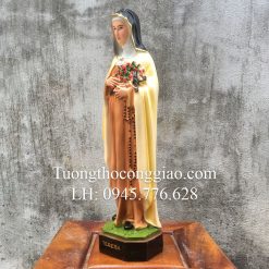 Tượng Bà Thánh Teresa 40cm composite