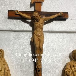 Bộ tượng Bàn Thờ Công Giáo giả gỗ 30