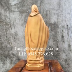 Tượng Đức Mẹ Ban Ơn 40cm giả gỗ