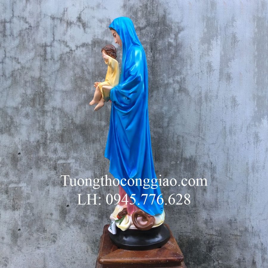 Tượng Đức Mẹ Sao Biển (Ave Maria) 100cm composite 1